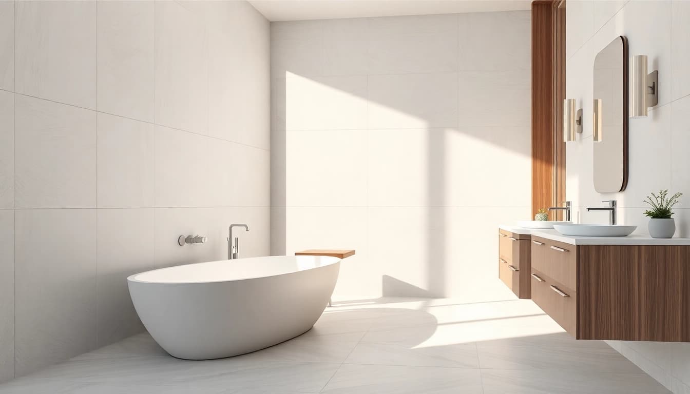 Transform your home with a stylish bathroom; expert Bathroom Remodeling Contractor at work.