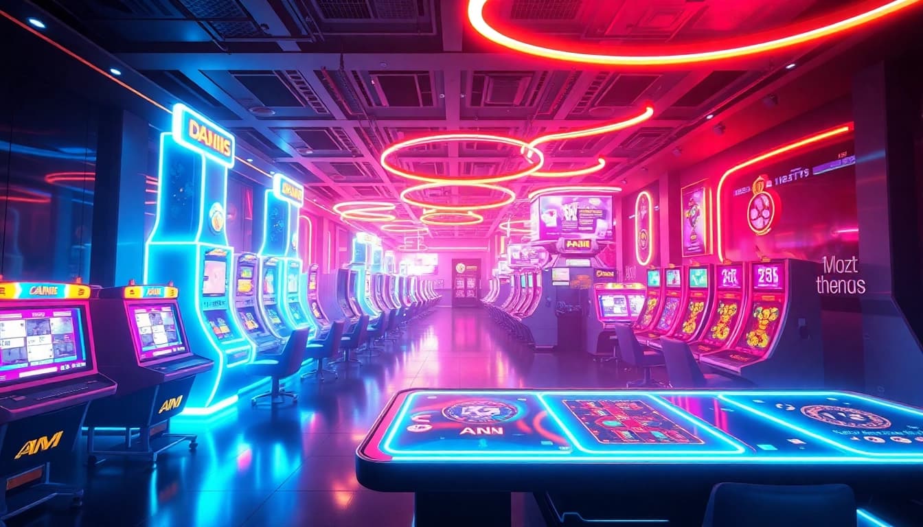 Experience the thrill of New Technology in gambling with futuristic gaming innovations.