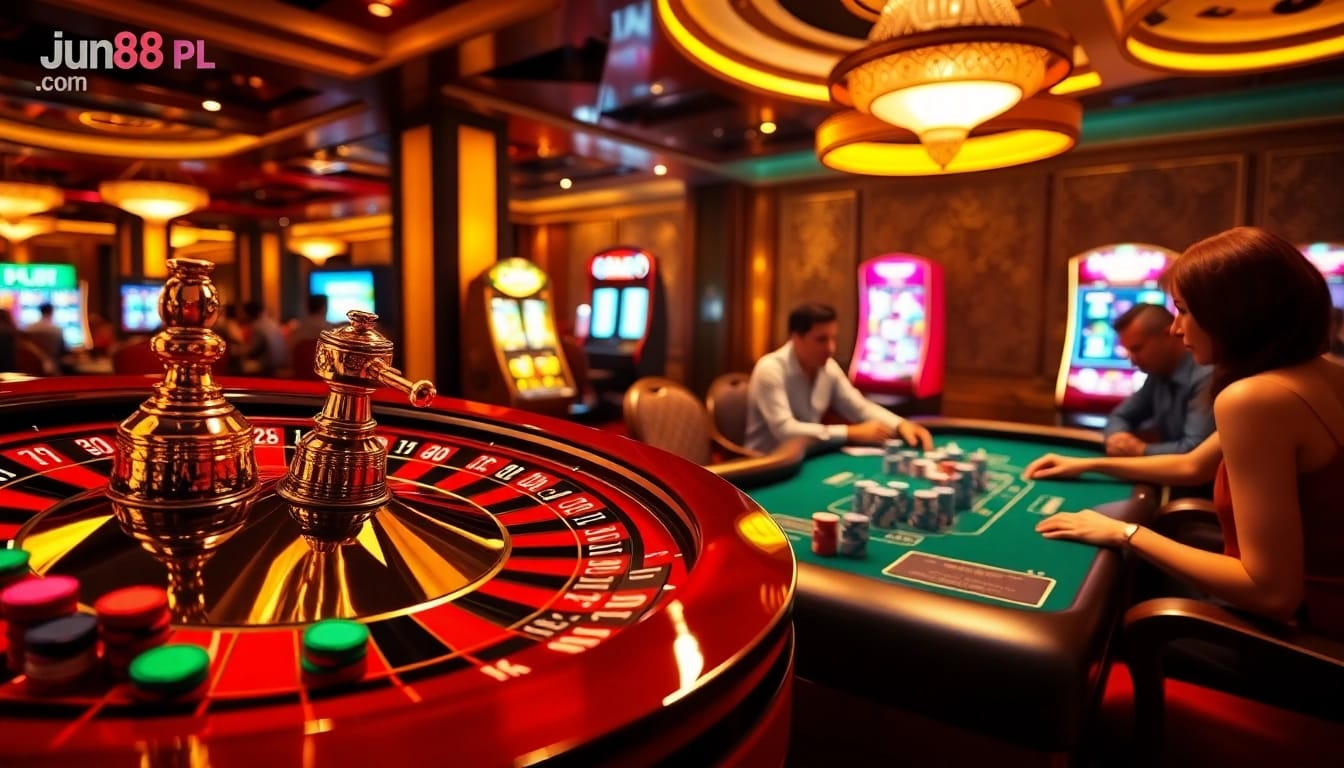 Experience excitement at https://jun88pl.com/ with vibrant casino games and thrilling poker action.