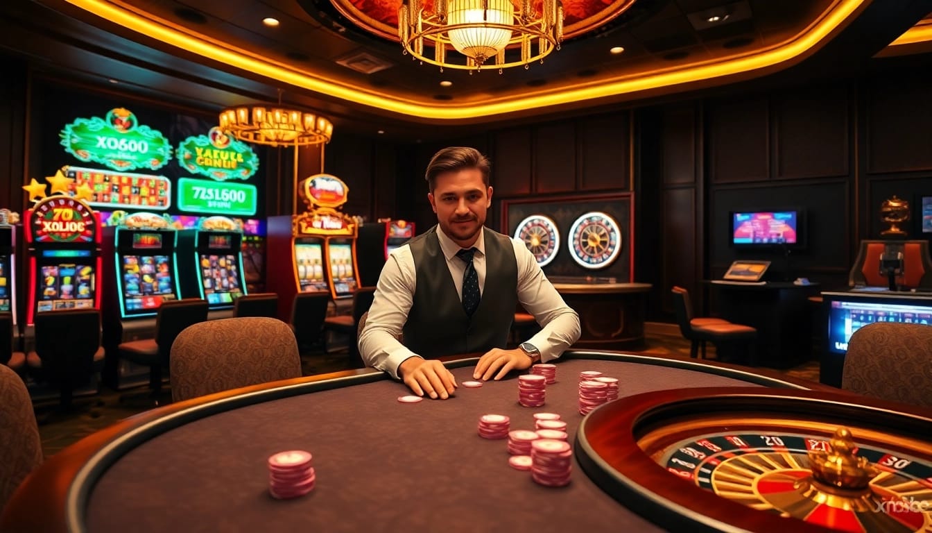 Experience thrilling betting at xo88 with vibrant casino tables and exciting games.
