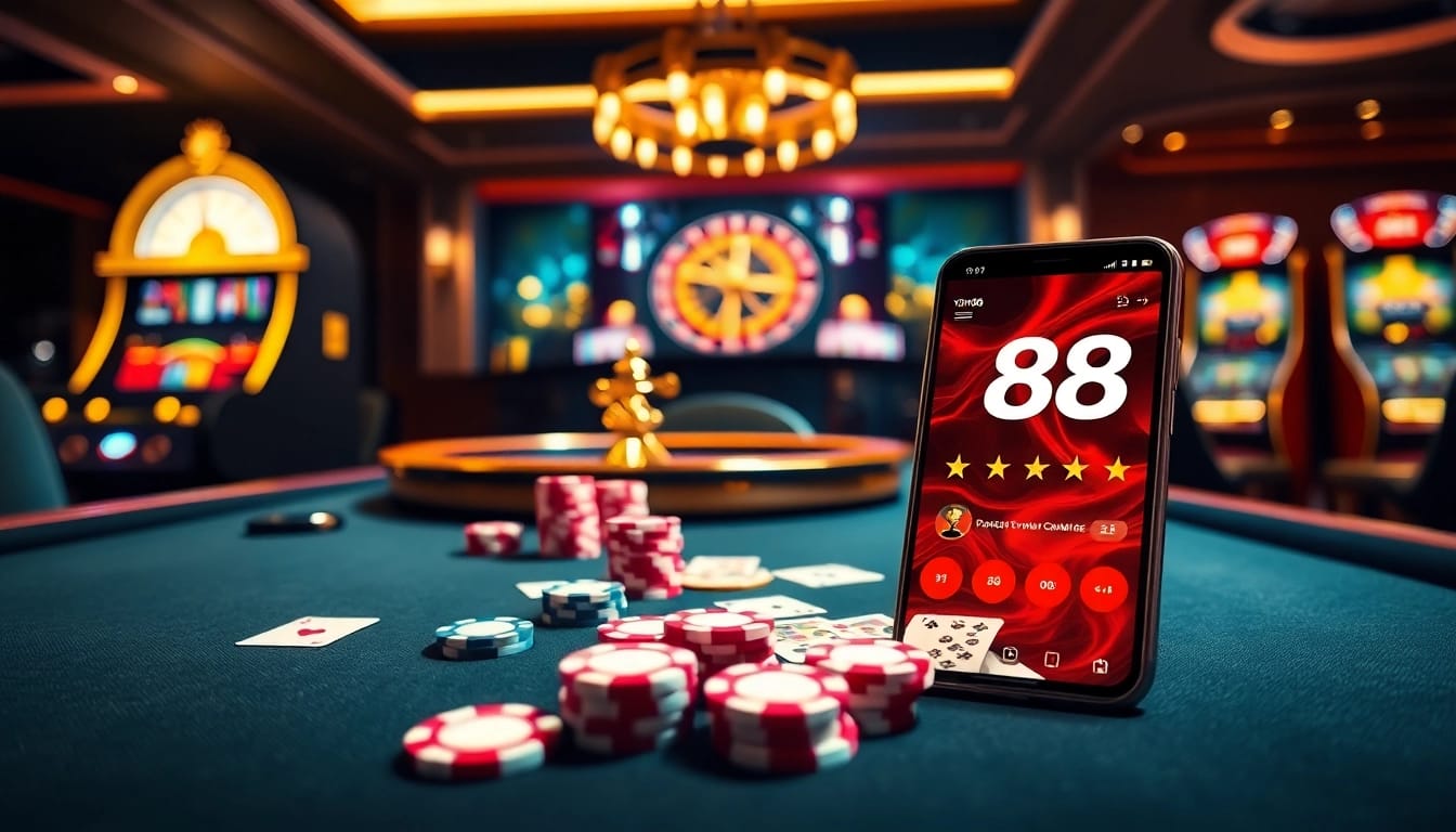 Experience thrilling online gaming at xin88 with a glamorous casino ambiance full of excitement and luxury.