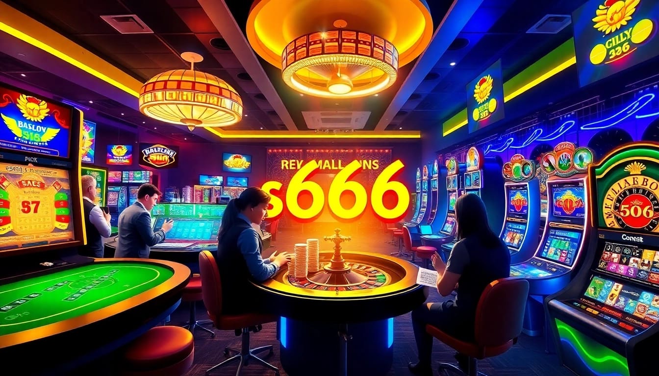 S666.nyc showcases an exciting online gambling atmosphere with engaging casino games and modern technology.