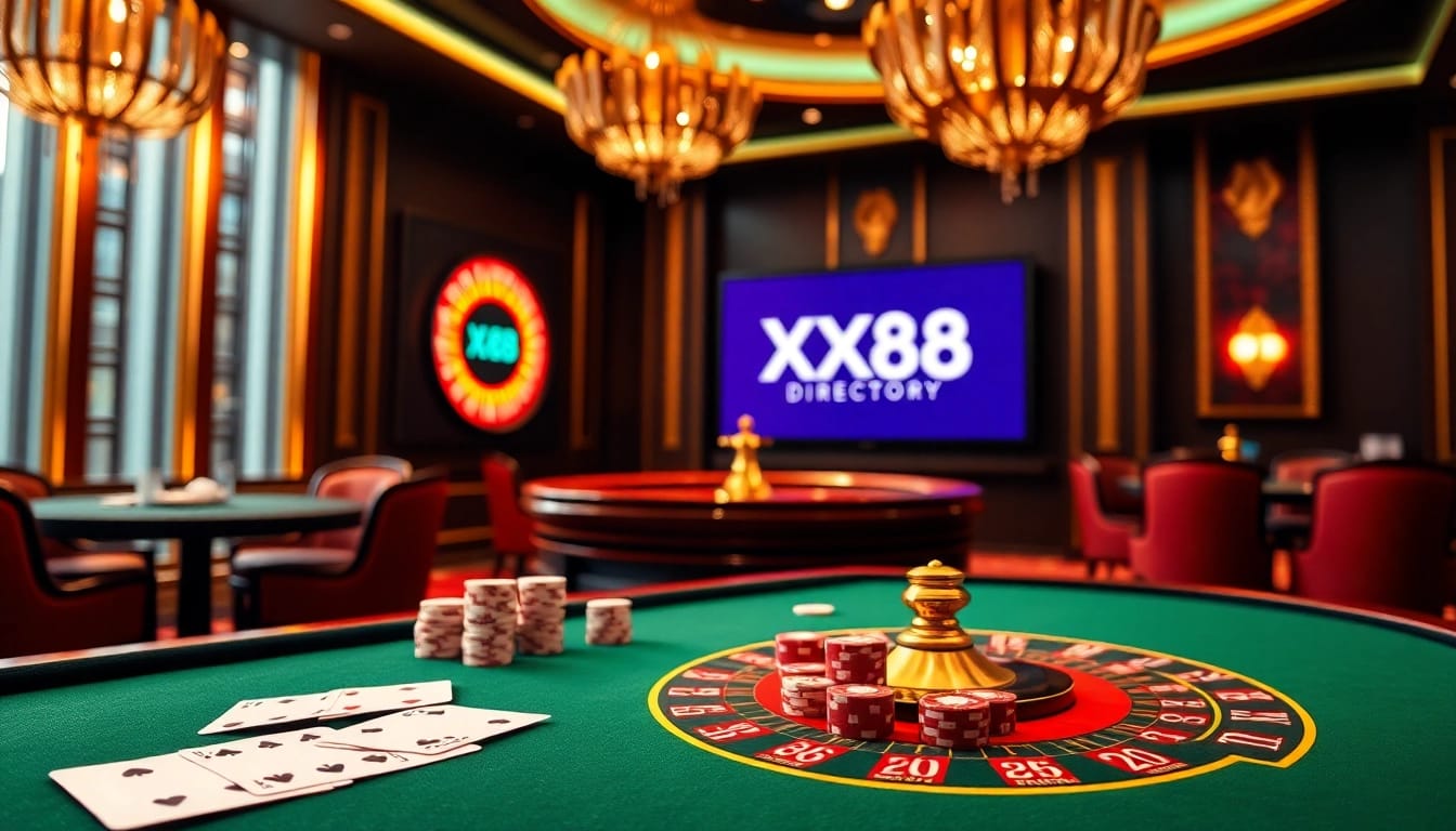 Experience the excitement of XX88 DIRECTORY at this vibrant casino scene.