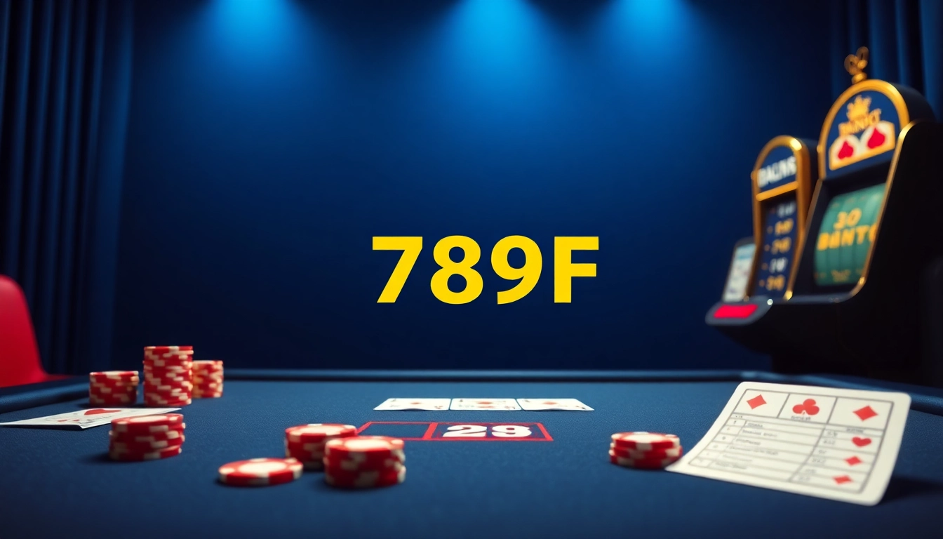 Engaging online gambling interface featuring đăng nhập 789F with casino elements.
