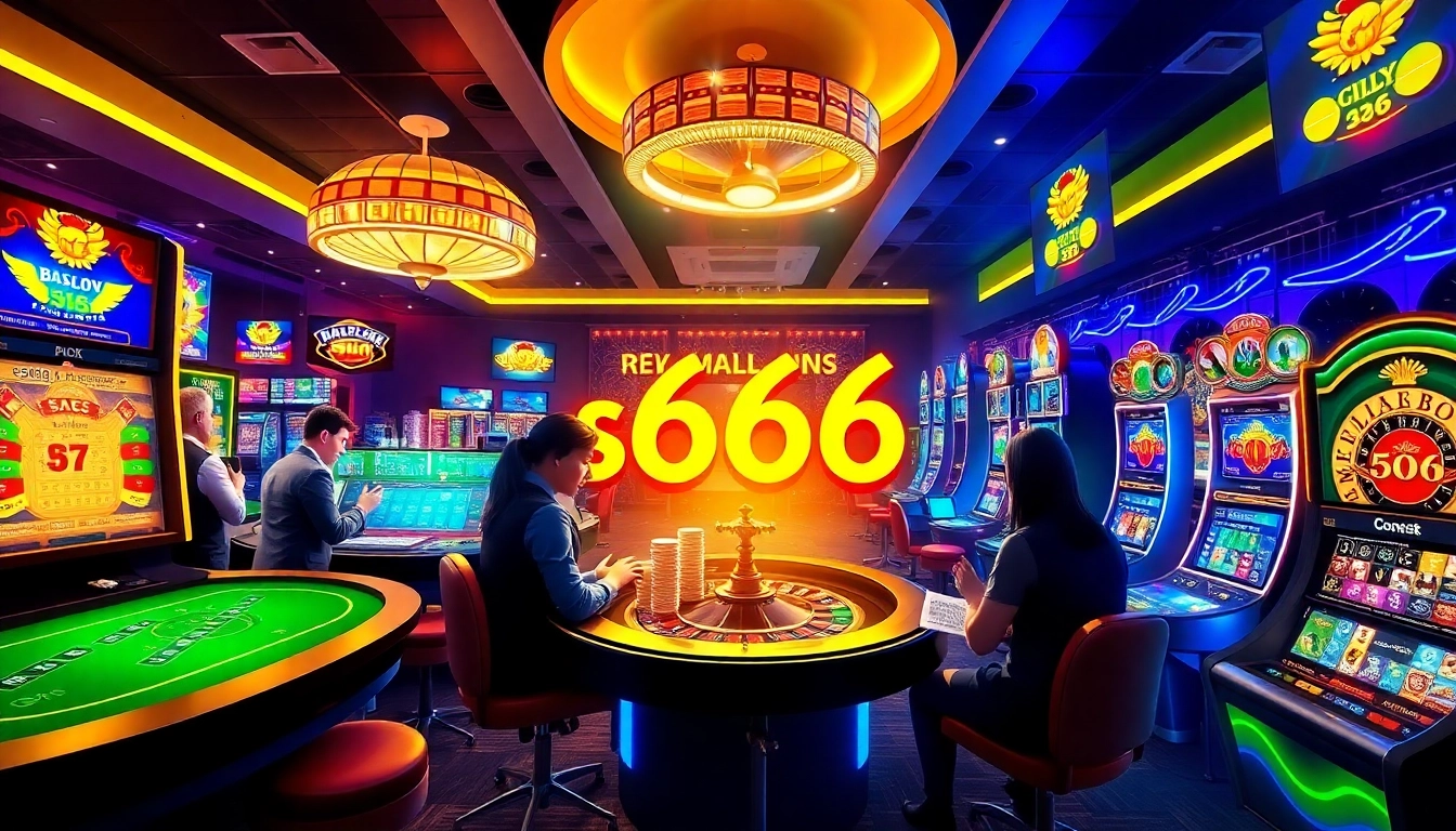 S666.nyc showcases an exciting online gambling atmosphere with engaging casino games and modern technology.