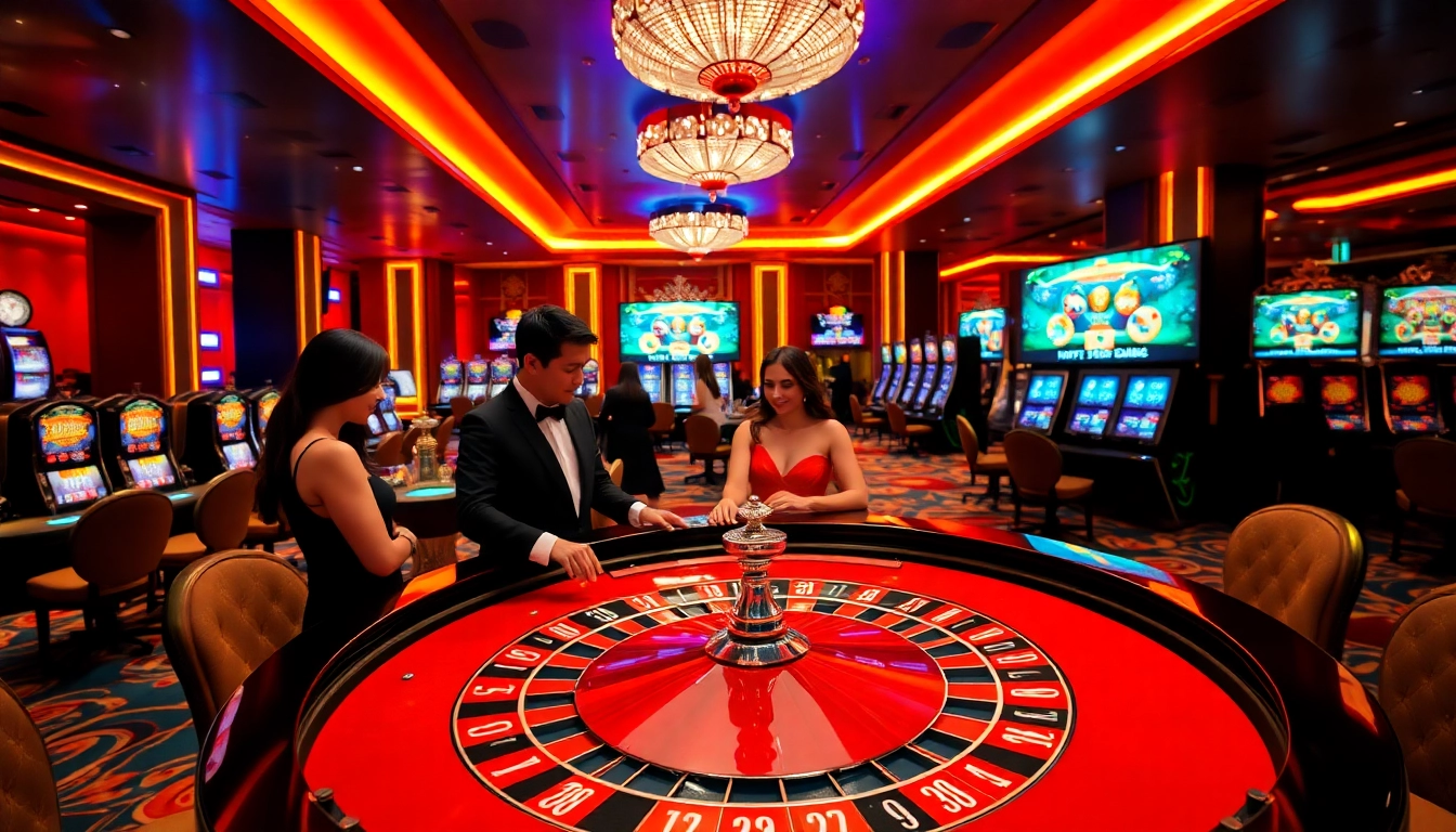 Experience high-stakes gaming at https://rr88.lat/ with an exciting casino atmosphere featuring roulette.