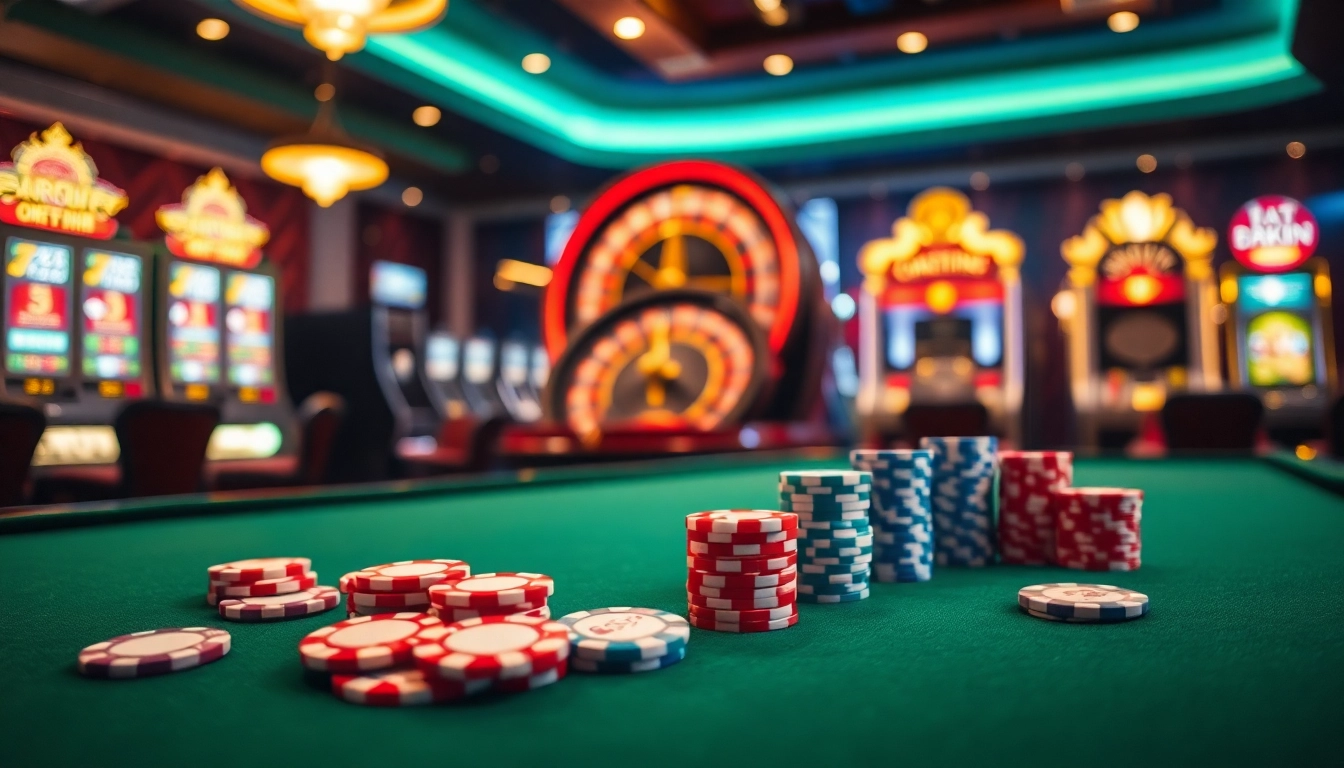 Experience thrilling gaming at haywin casino with vibrant tables and lively atmosphere.