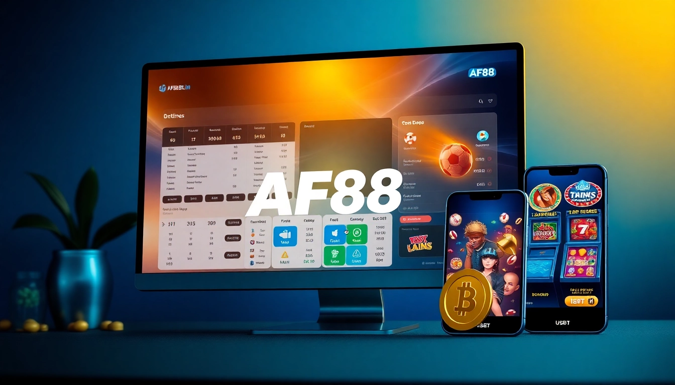 Experience seamless betting with AF88 on mobile and desktop devices.