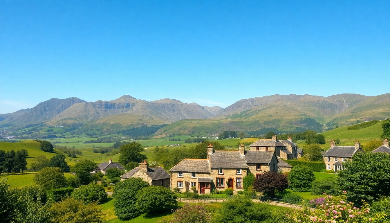 North Wales news showcases the stunning landscape of rural villages and mountains.