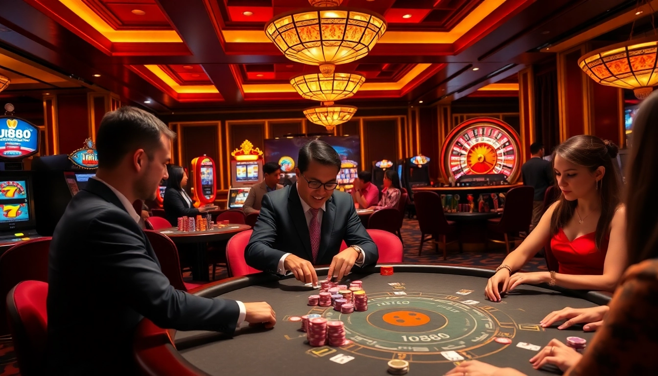 Experience high-stakes excitement at u888 with vibrant casino tables and thrilling gameplay.