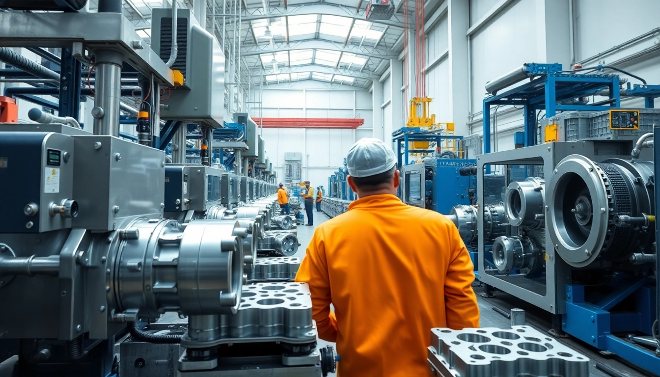 Innovative aluminum die casting malaysia manufacturing facility showcasing precision machinery and skilled workers.