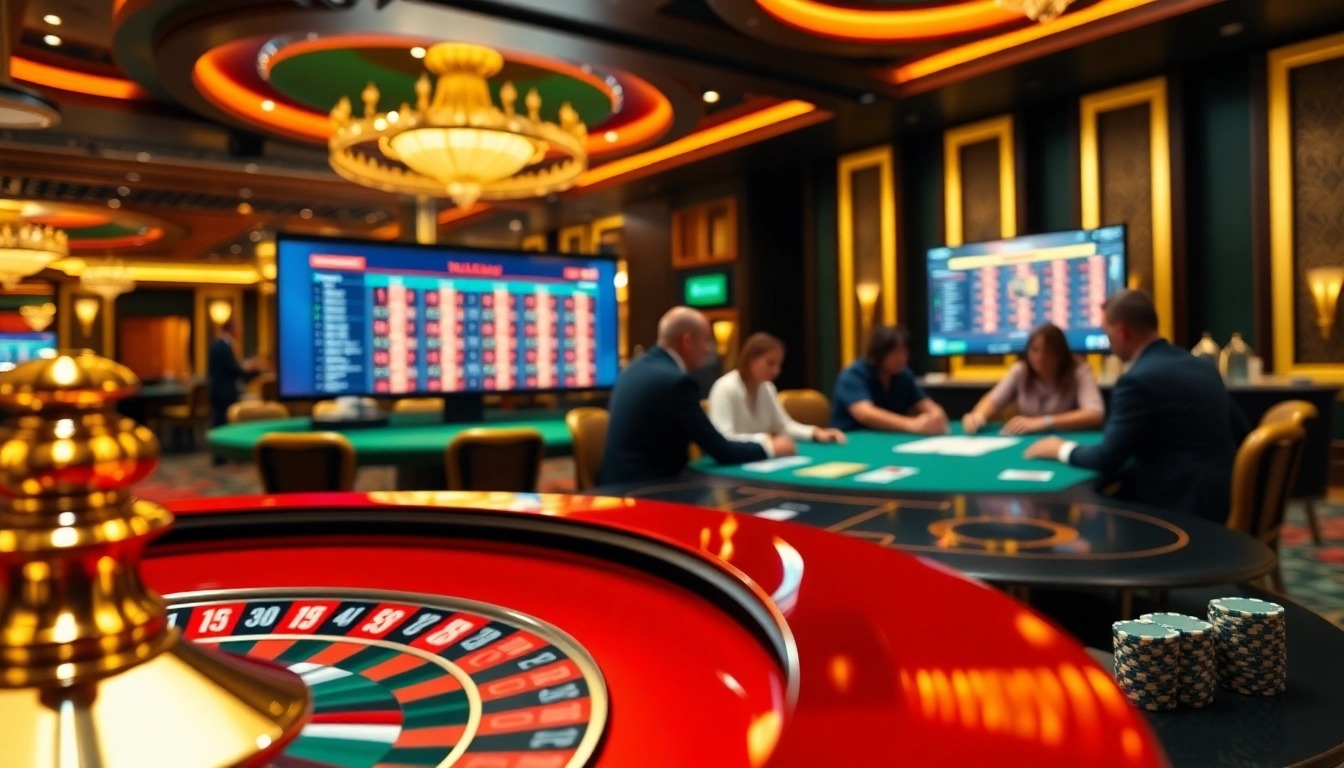 Experience high-stakes gaming at https://jun88buzz.info/ with a vibrant casino atmosphere featuring roulette and poker.