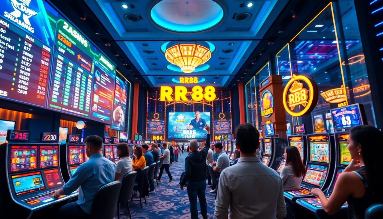 Experience the thrilling atmosphere at https://urr88.com/, featuring vibrant online gaming and betting.