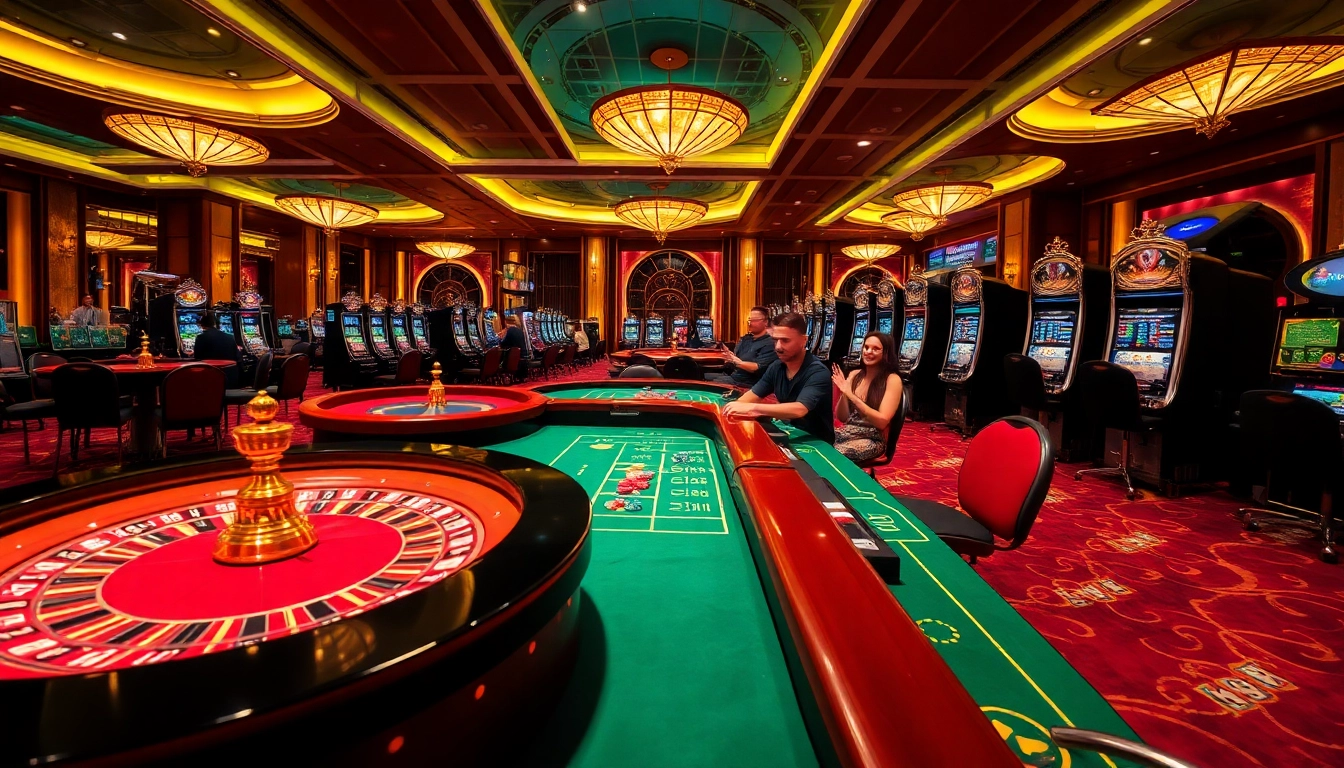 Experience the thrill of winning at https://vnew88.vip/ featuring lively casino tables and poker chips.