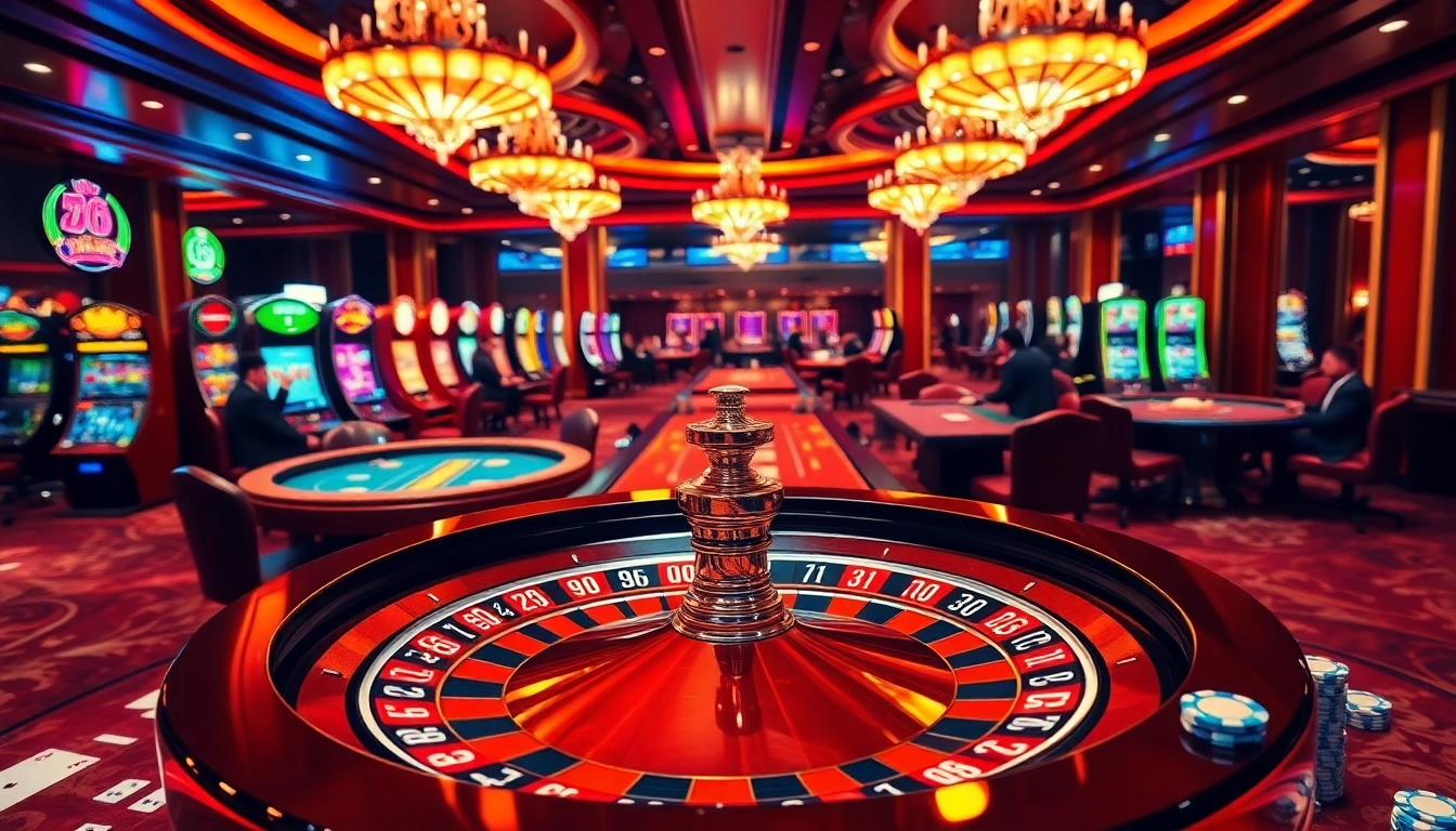 Experience the thrill of F8bet with vibrant casino games and engaging players.