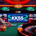 Experience excitement at KK55.gratis with vibrant online casino games and immersive poker tables.