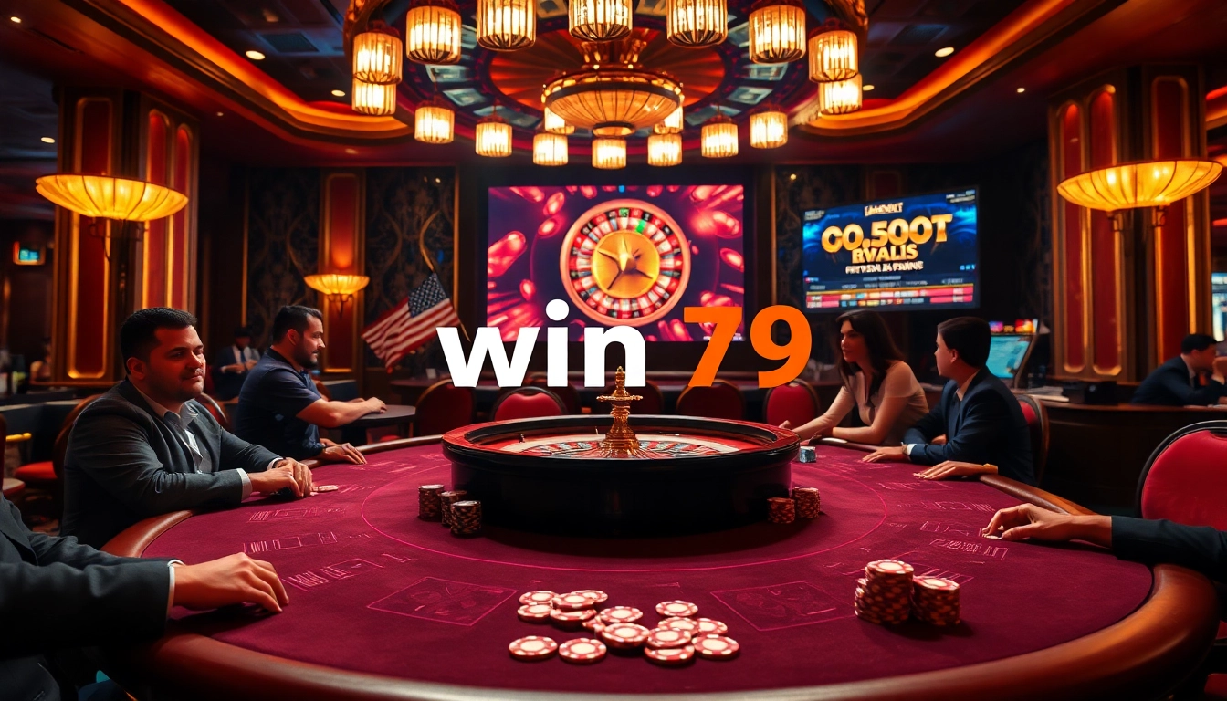 Experience thrilling wins at win 79 with exciting poker games and elegant casino ambiance.