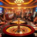 Engage in high-stakes excitement at XX88's luxurious casino with roulette and poker games.