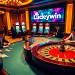 Experience the excitement of gambling at Luckywin casino with thrilling roulette and blackjack.