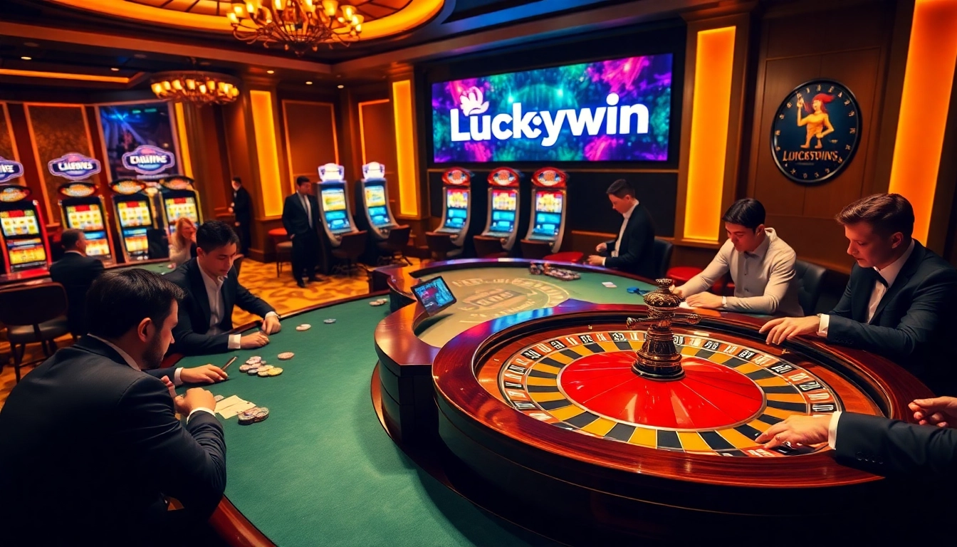 Experience the excitement of gambling at Luckywin casino with thrilling roulette and blackjack.