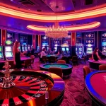 An engaging casino scene with a roulette table, showcasing the excitement of gambling at https://mb66-th.com/.