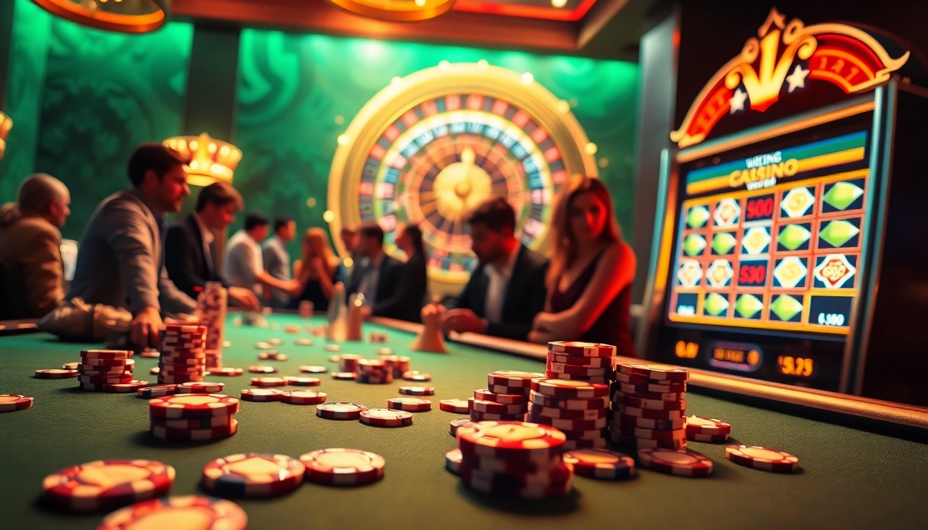 Trải nghiệm trò chơi đầy hồi hộp tại https://luck8.net với các yếu tố casino sống động bao gồm roulette và poker.