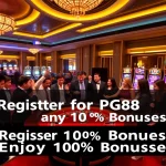 Experience the excitement of Đăng ký PG88 at a casino with vibrant roulette tables and celebratory players.
