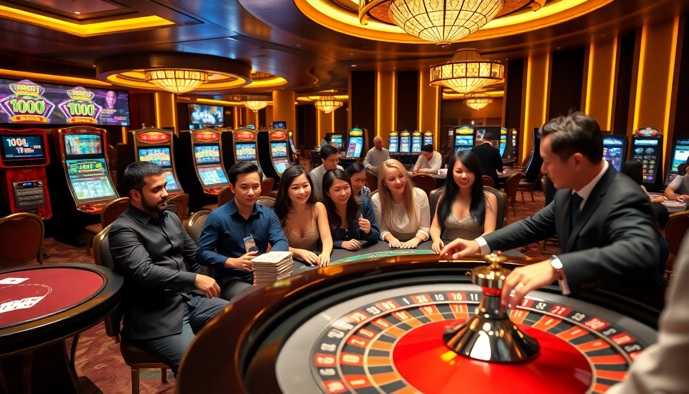 Experience excitement at Trang chủ LC88 with engaging casino games and vibrant betting action.