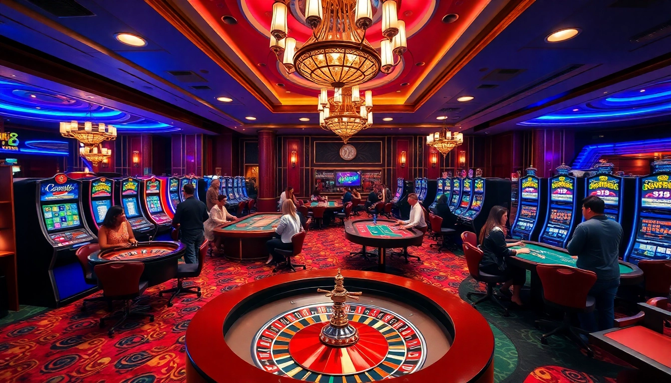 Trải nghiệm sự hồi hộp của cá cược tại https://luck8.com với nội thất sòng bài sang trọng và bàn chơi đầy sôi động.