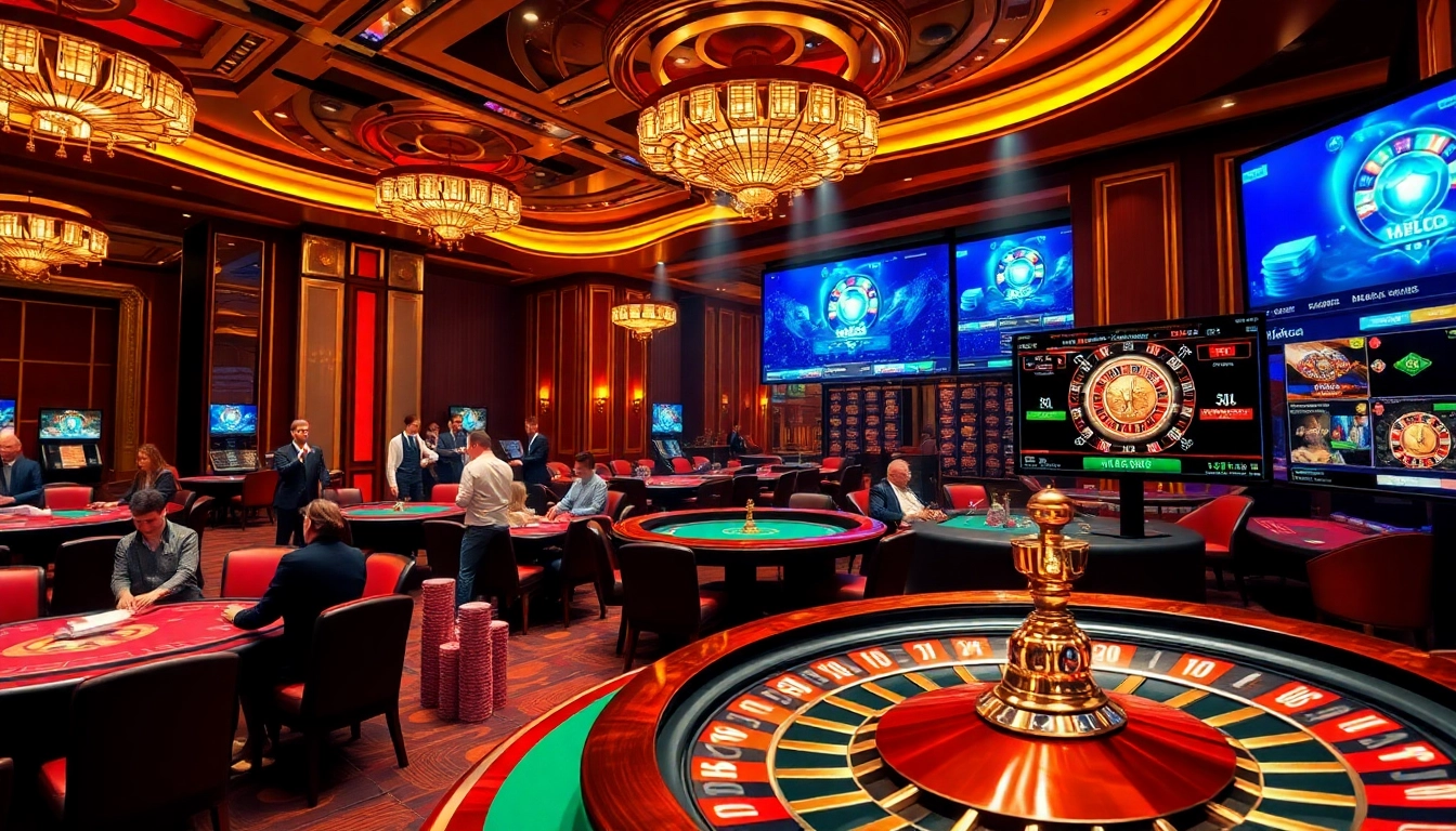 Playing at a luxurious casino table, showcasing the experience at mm88 com with vibrant elements.