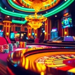 Experience the excitement of vt88 at a luxurious casino table filled with chips and cards.