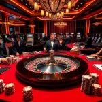 Experience the thrill of rr88 com at a luxurious casino with vibrant roulette and poker chips.