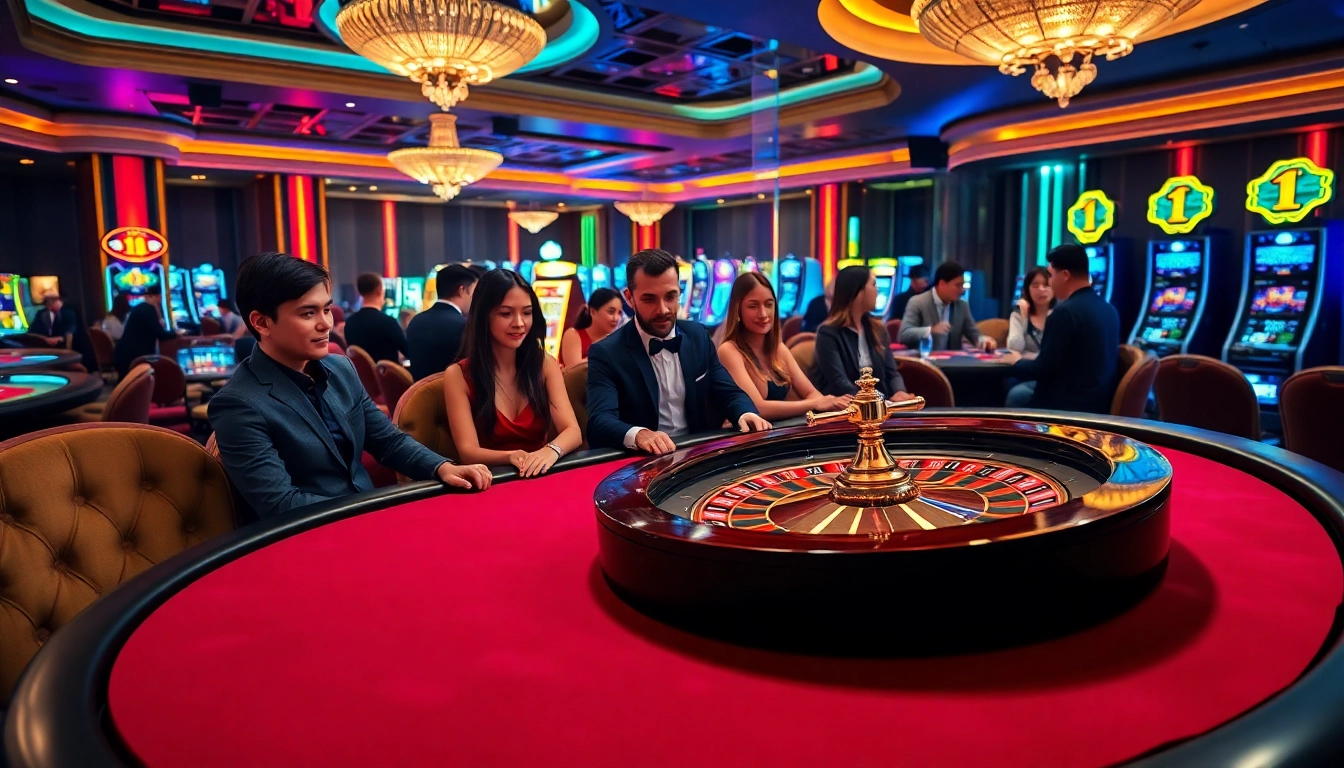 Experience thrilling games at https://nk88uk.com/ with vibrant tables and luxury casino ambiance.