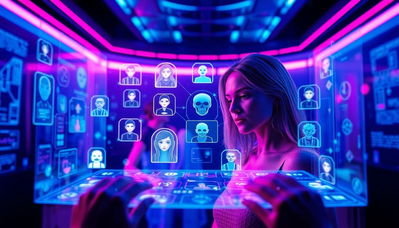 Explore the best nsfw ai chatbots in a vibrant, interactive digital environment with advanced technology.