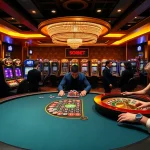 Experience thrilling gameplay at SOIBET with exciting poker tables and vibrant slot machines.